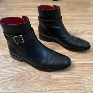 Burberry Leather Ankle Boots